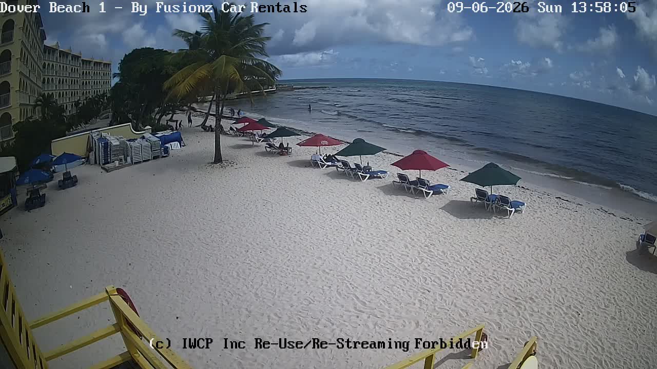 View from the Dover 1 camera at Dover Beach